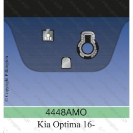 Лобовое стекло с обогревом и датчиком дождя KIA OPTIMA IV 2016-2020 датчик запотевания