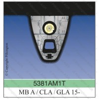 Лобовое стекло с датчиком дождя MERCEDES A CLASS W176 LHD 2015-
