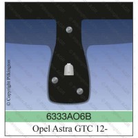 Лобовое стекло Opel Astra J GTC 3D 2012-